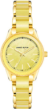 Часы Anne Klein Plastic 3212YLGB